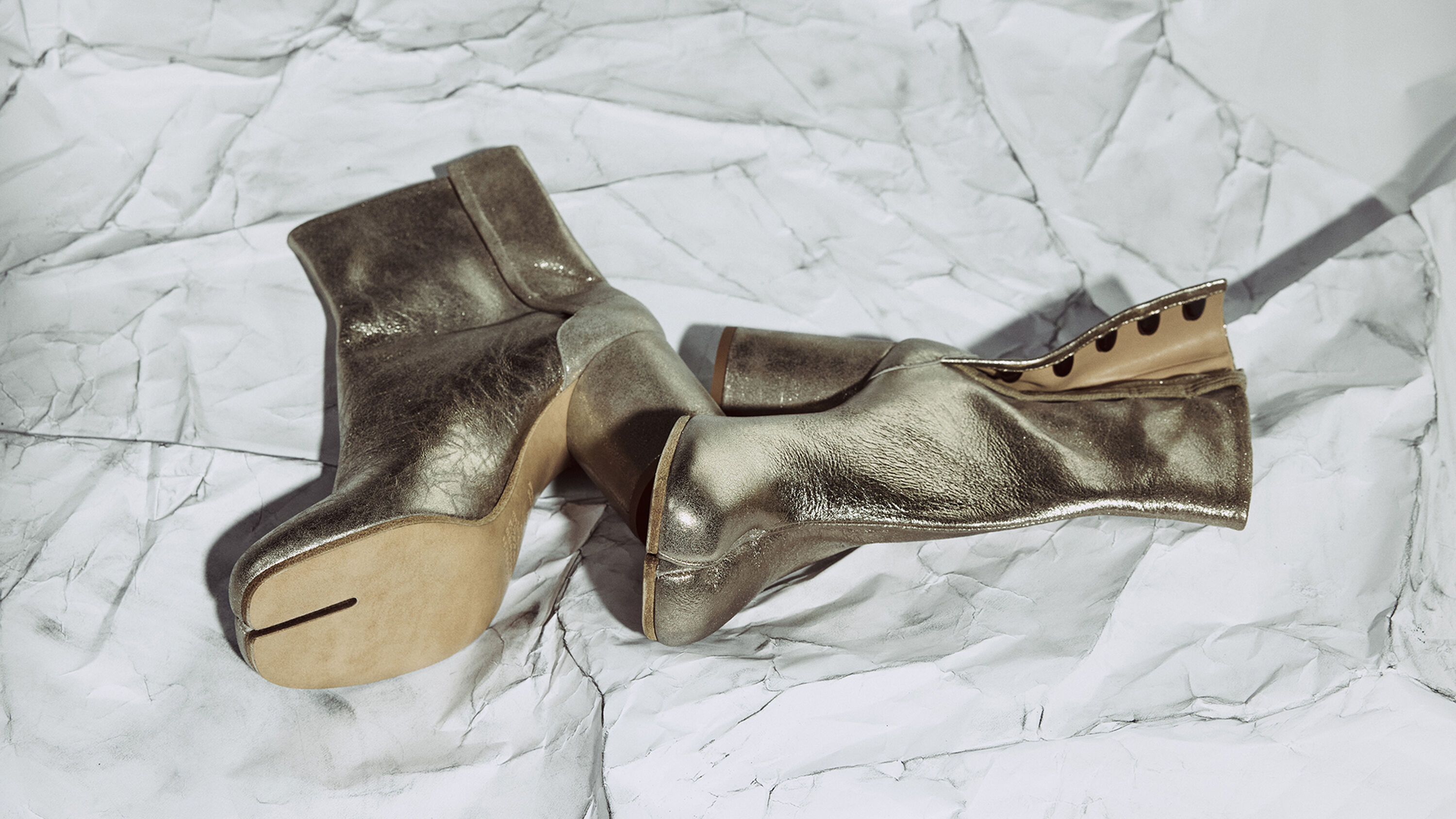 Collection of Maison Margiela Tabi split-toe shoes