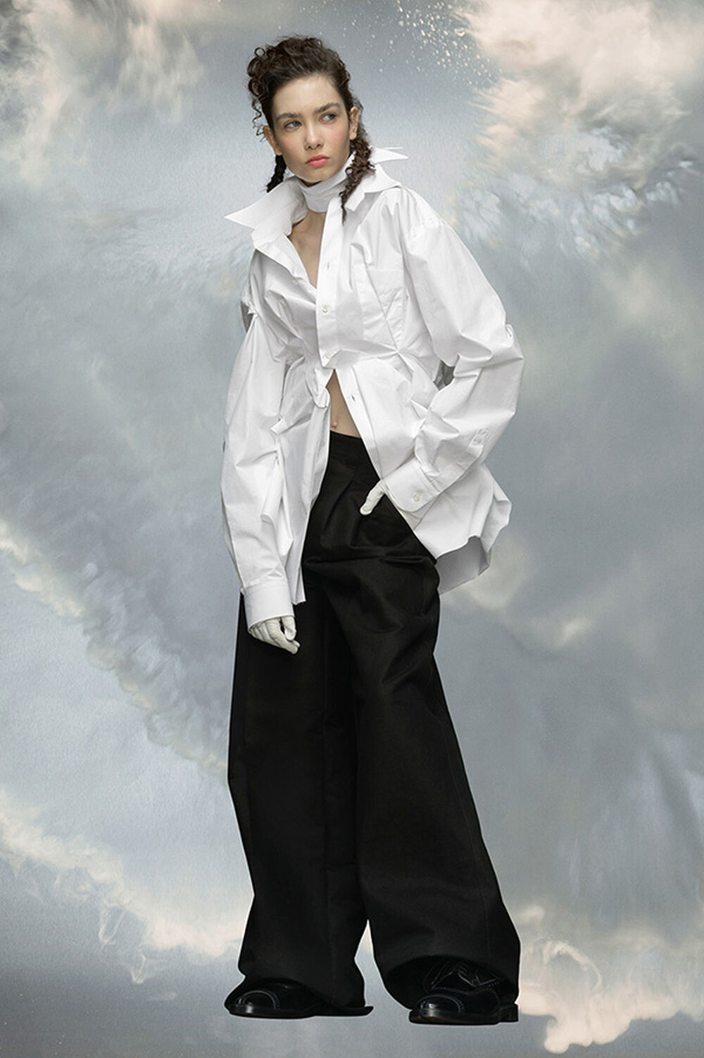 Maison 柔らかかっ Margiela メゾンマルジェラTabi タビ 足袋バブーシュ