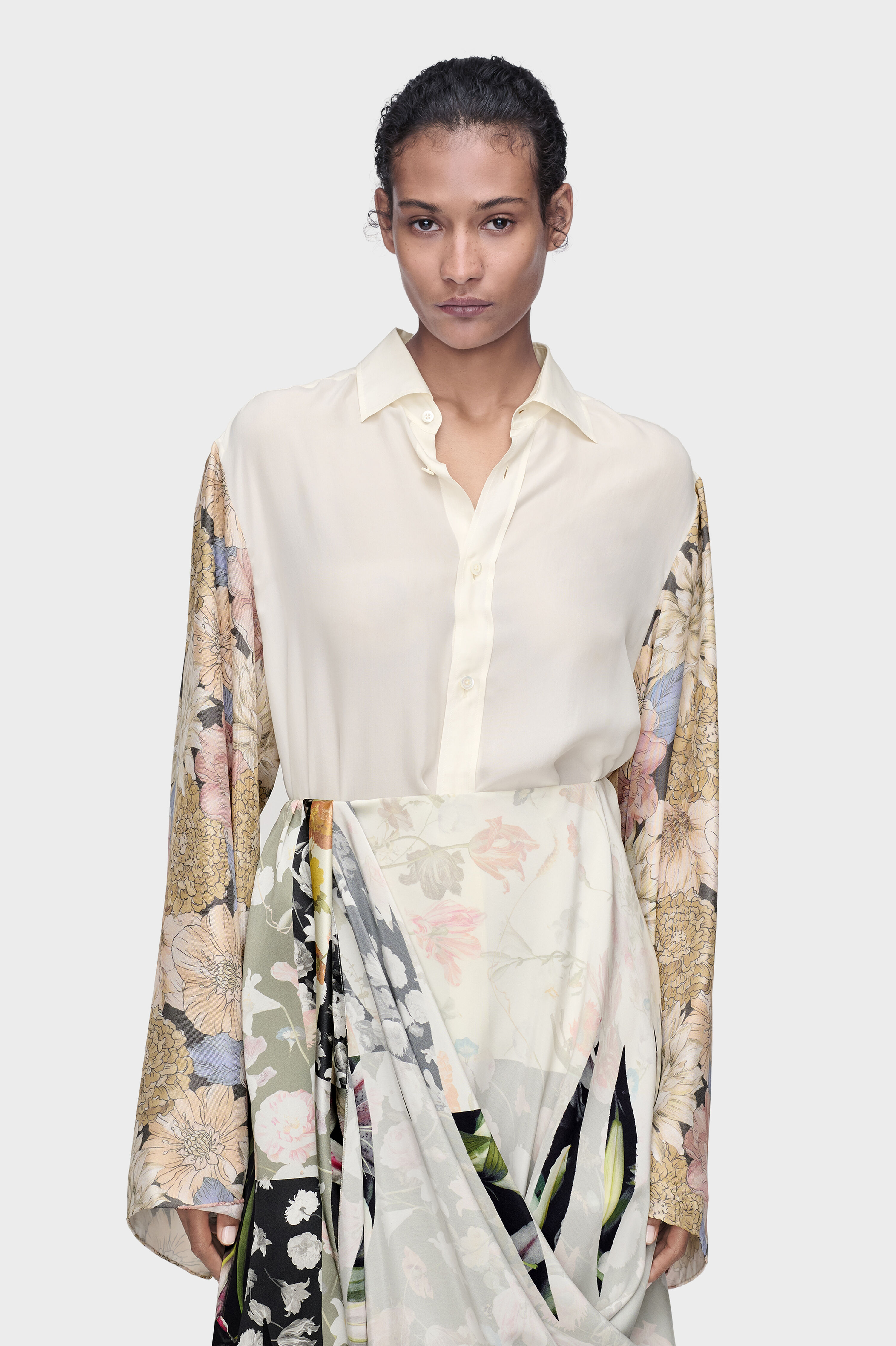 Silk Floral Shirt