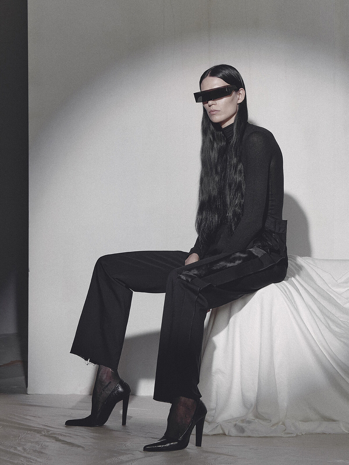 ◆MM6 エムエムシックス メゾンマルタンマルジェラ ノースリーブワンピース Mサイズ◆ ブラック/black/黒/スウェット/レディース/トップス エムエムシックス MM6 メゾン マルタンマルジェラ Maison Martin