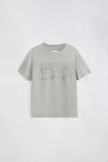 ライトグレー - ワックストリートメント コットンTシャツ