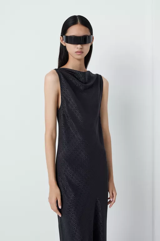 Jacquard dress - Midi Dress