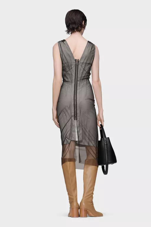 Sheer dress - Midi Dress