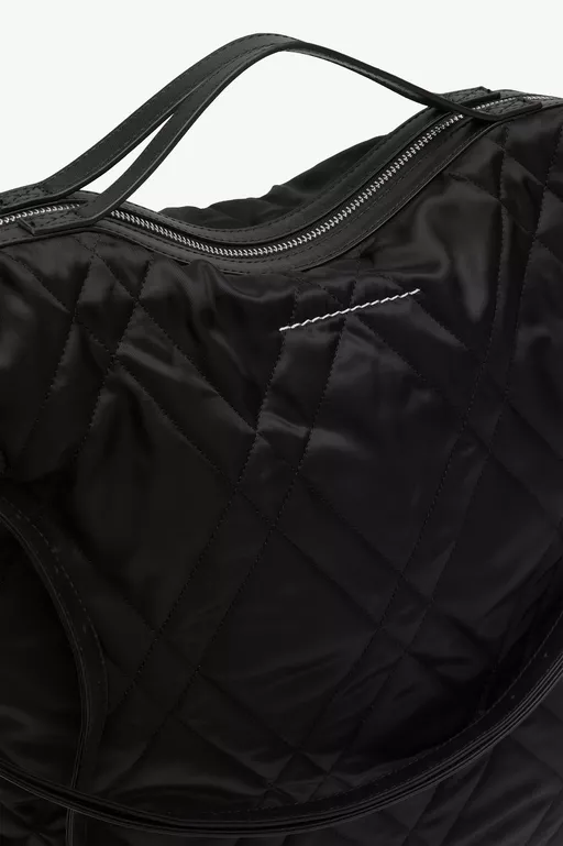 Quilted nylon helmet bag - Cross body bag