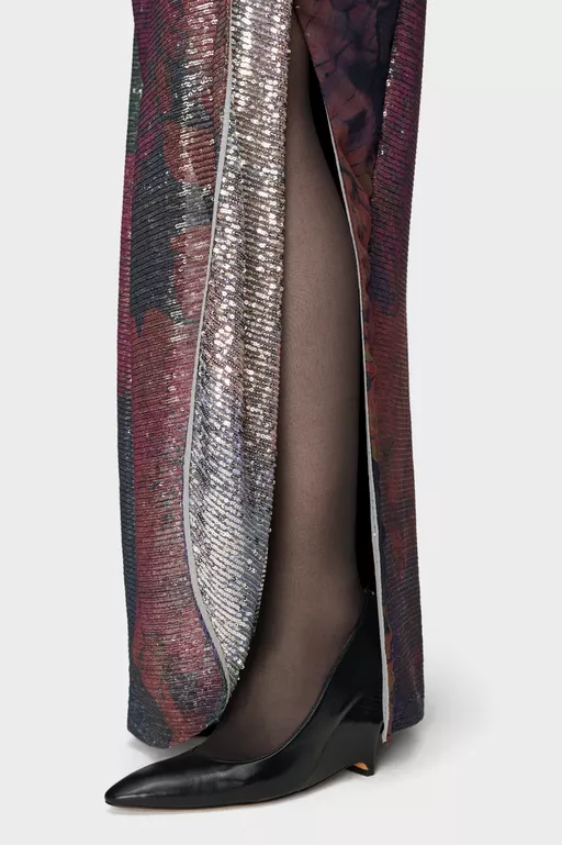 Sequined Maxi Dress - Maxi Dress