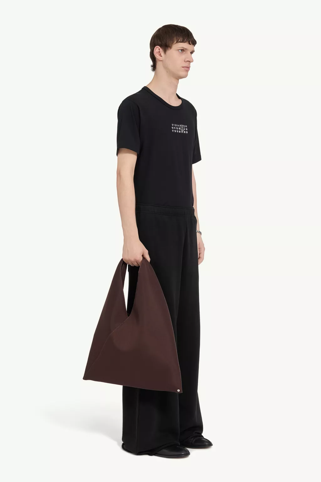 Black Jersey trousers | MM6 Official