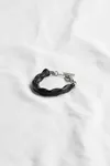 ブラック - 「リンク」 スモール チェーン ブレスレット