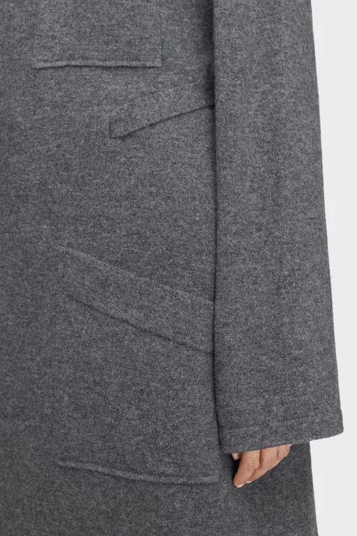Wool Wrap Cardigan - Cardigan