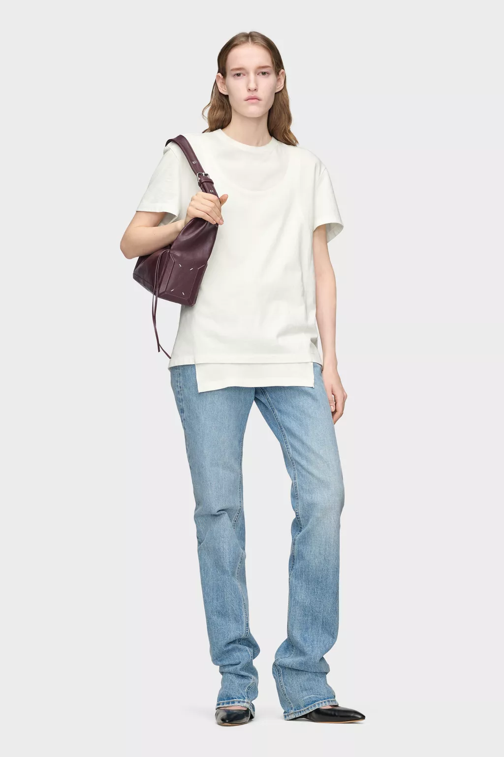 ダブル レイヤード Tシャツ ホワイト | Maison Margiela公式