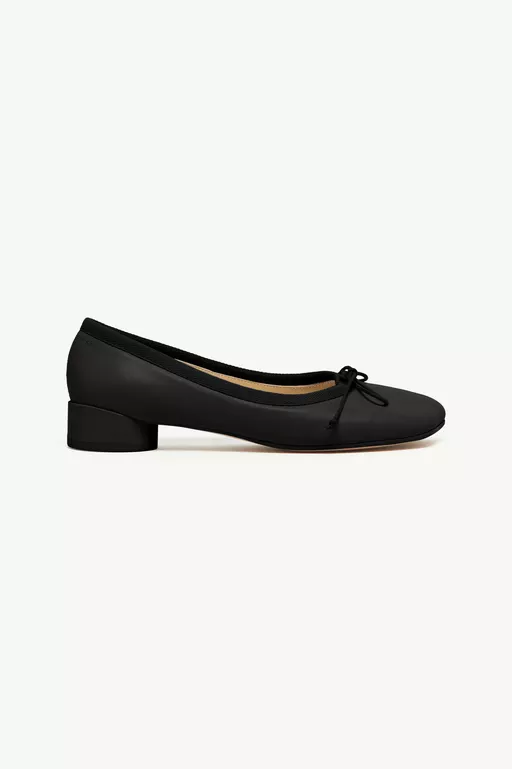 MM6 アナトミック　フラット Black Anatomic Ballerinas | MM6 Official