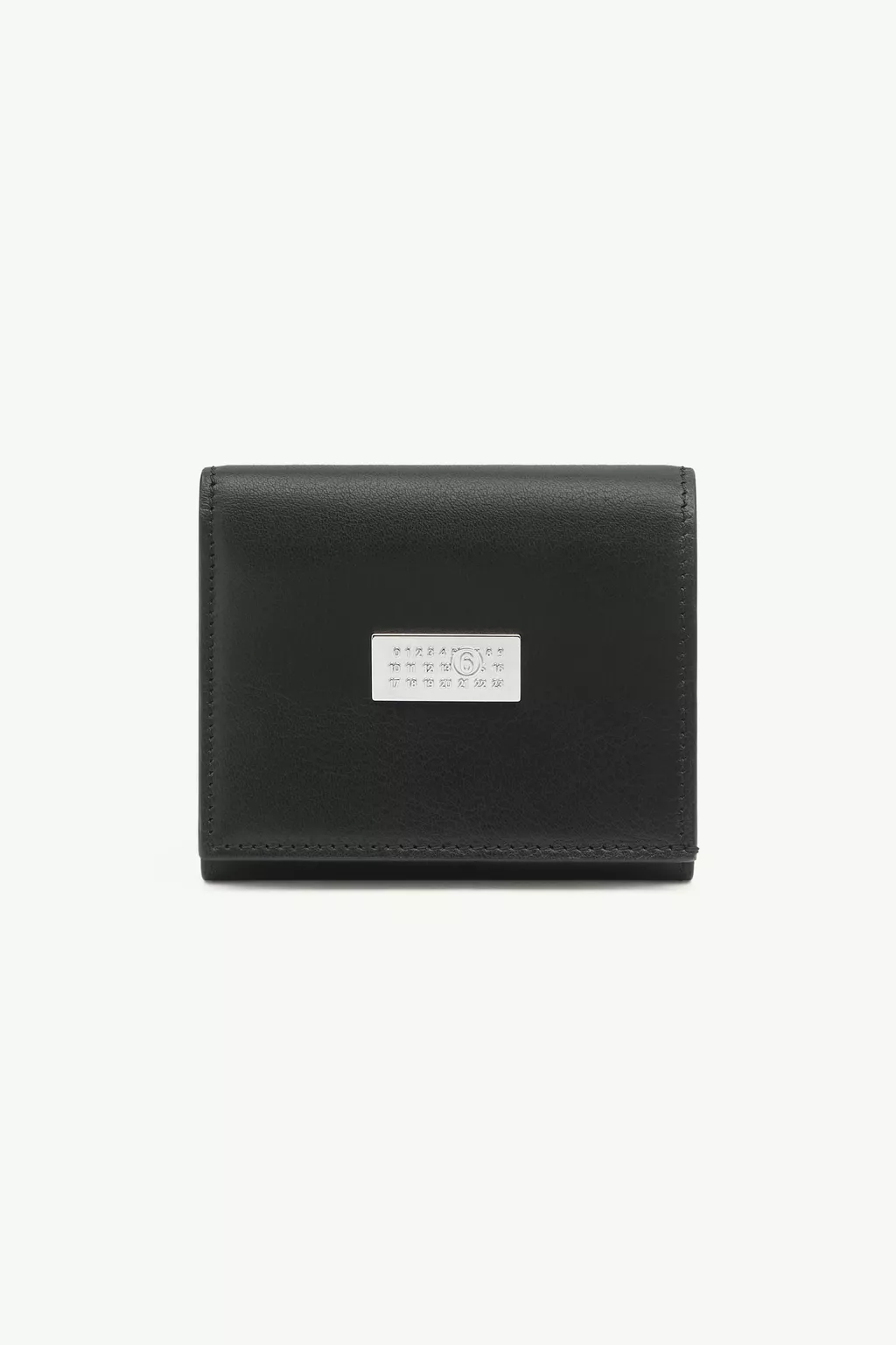 Black Numeric wallet | MM6 Official