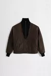 Tapenade - Herringbone Wool Zip Jacket