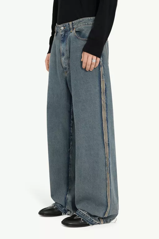 Wide-leg jeans - Denim