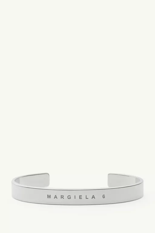 Minimal logo thin bracelet