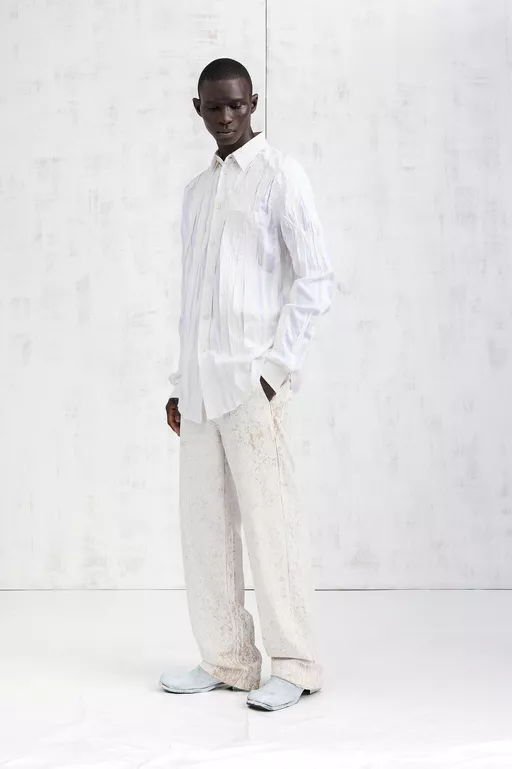 Bianchetto Crinkled Shirt - Shirts