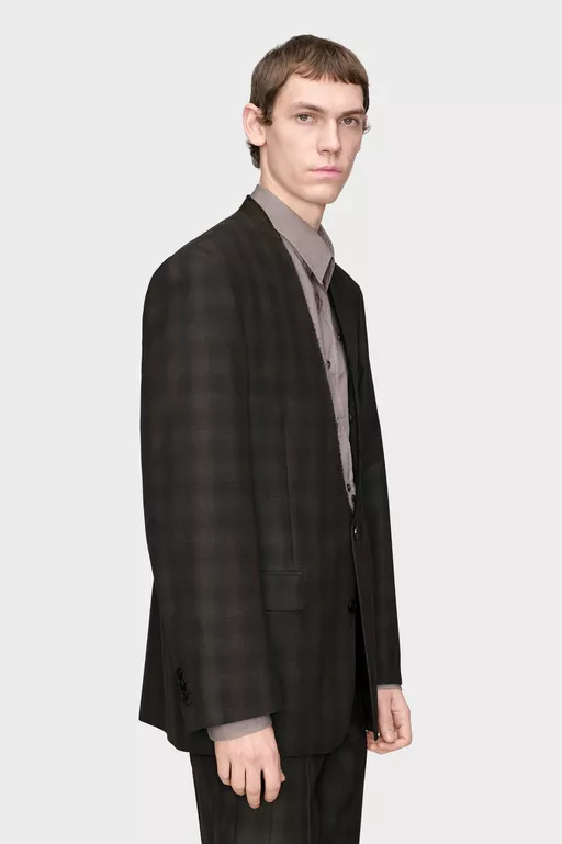 Americana de lana Folded Collar - Chaquetas