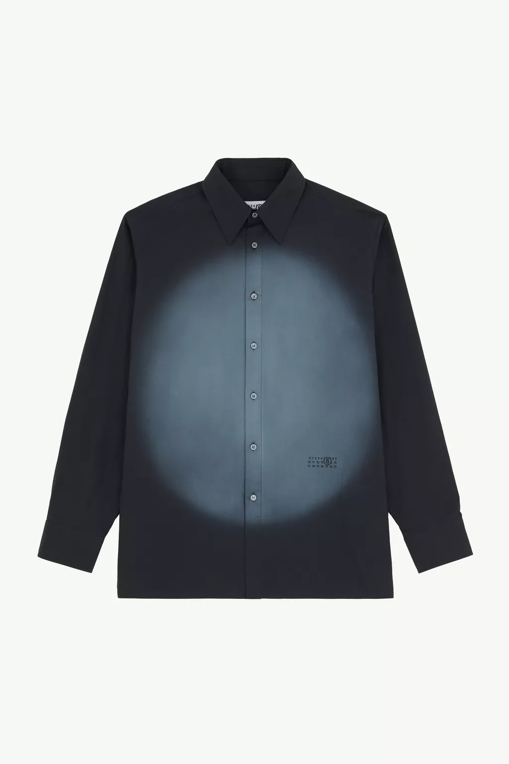 Gray Spray print shirt | MM6 Official