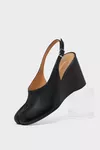 Black - Tabi Wedge Slingback