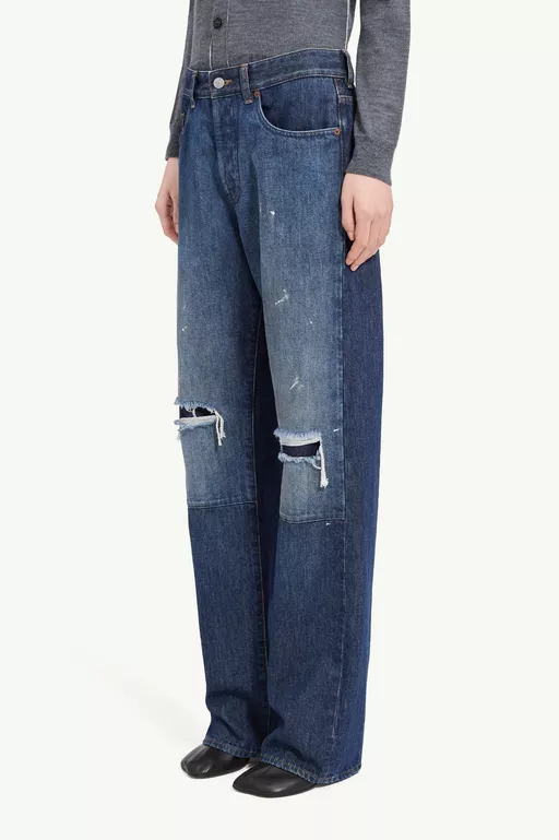 Barrel-leg jeans - Denim