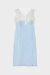 Hellblau - Taped Tr&auml;gerkleid