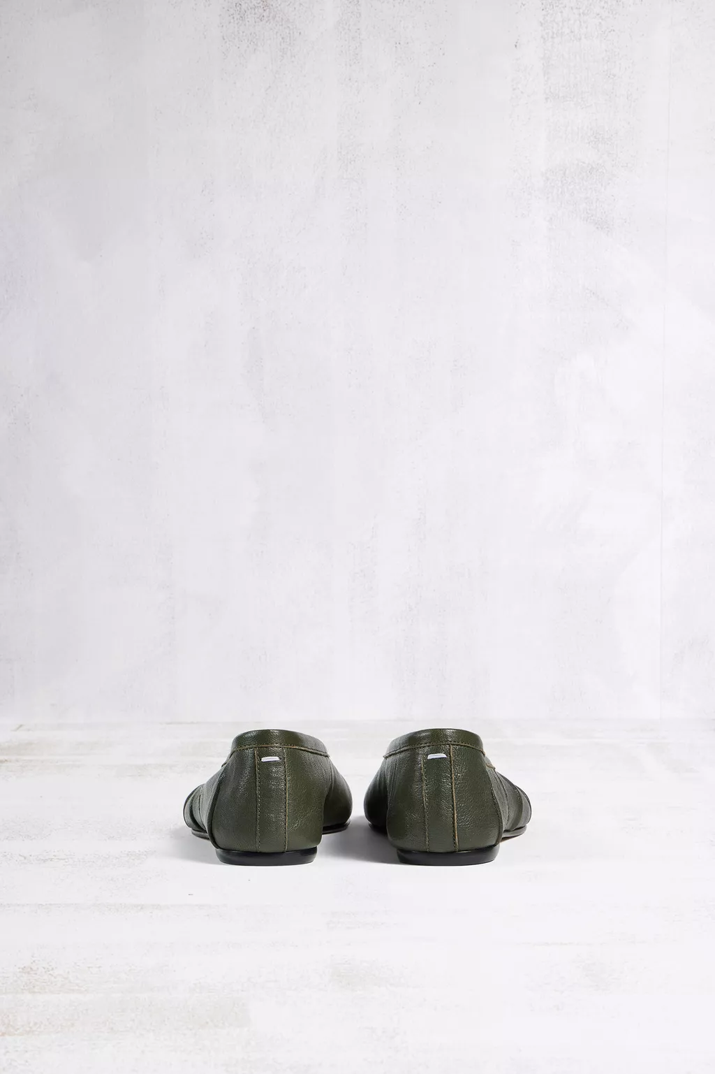 Military Green Tabi Ballerina | Maison Margiela Official
