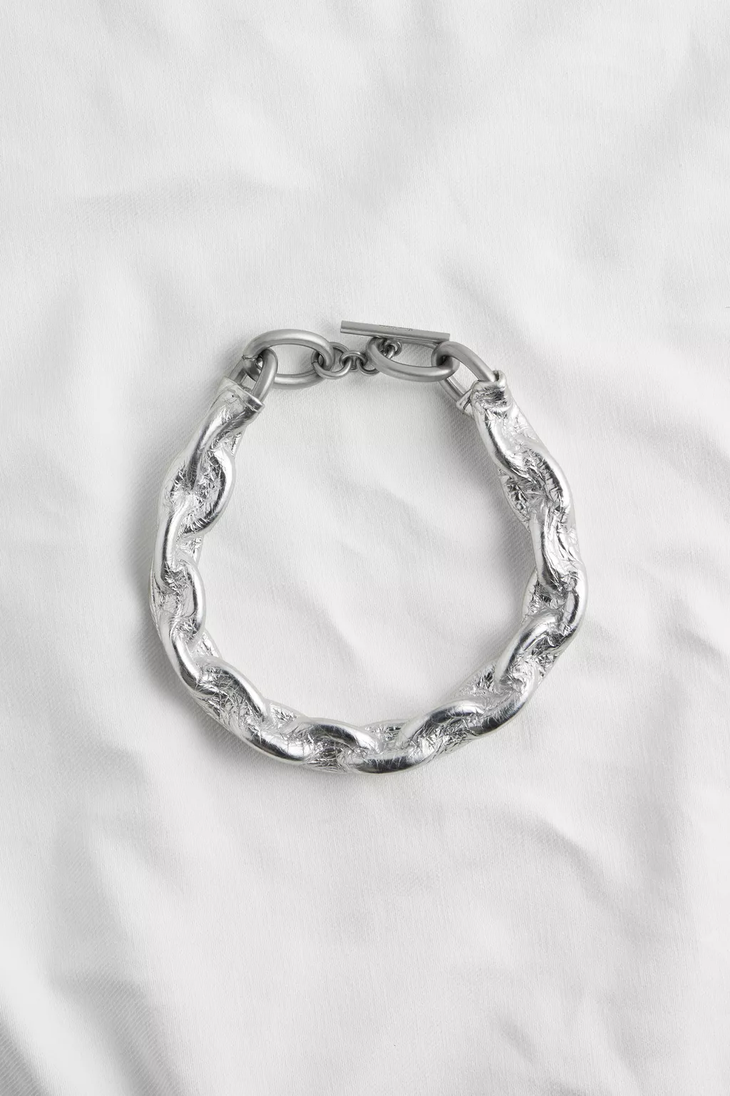 Silver Link Big Chain Choker | Maison Margiela Official