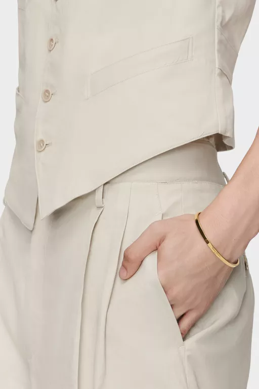 Bracciale rigido sottile con logo - Bracelets