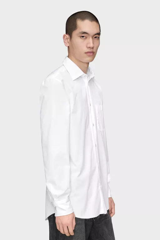 Cotton Long-Sleeve Shirt - Long-sleeved Shirt