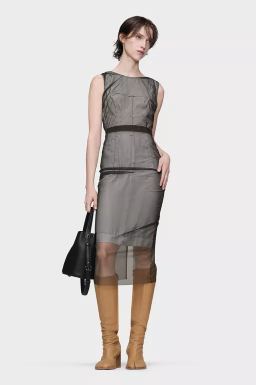 Sheer dress - Midi Dress