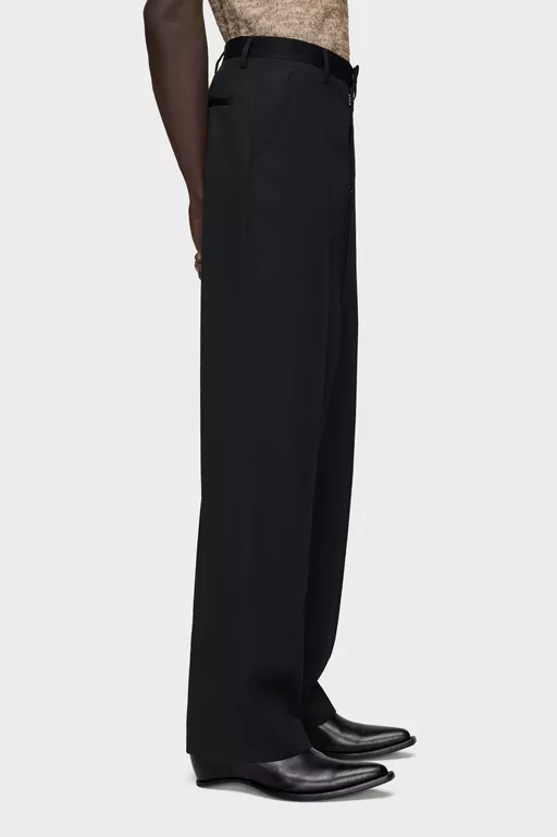 Pantalon en laine Dropped-Rise - Pantalons