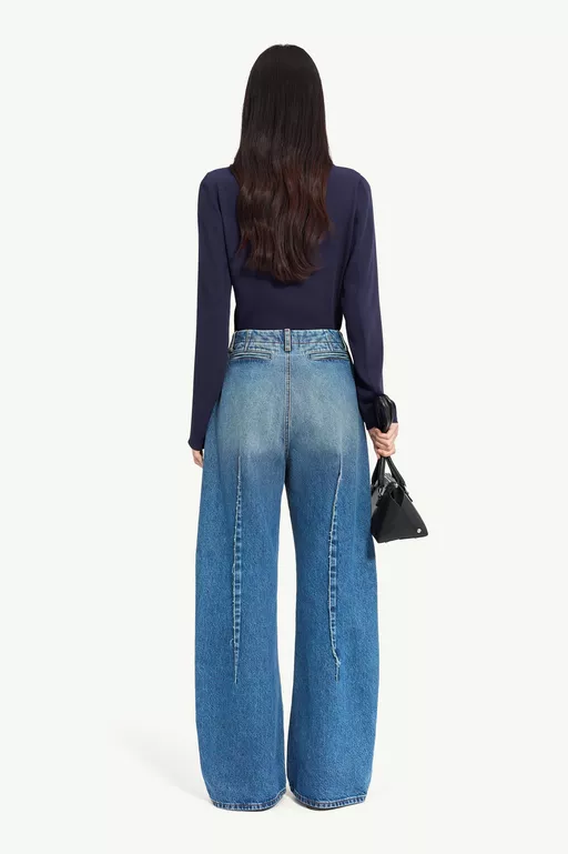 Barrel-leg jeans - Pants