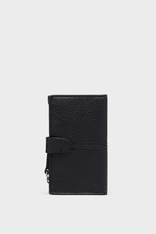 Leather Zip Cardholder - Cardholders