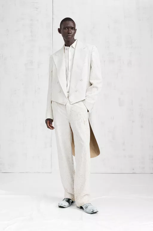 Bianchetto Double-Breasted Tailcoat - Jackets