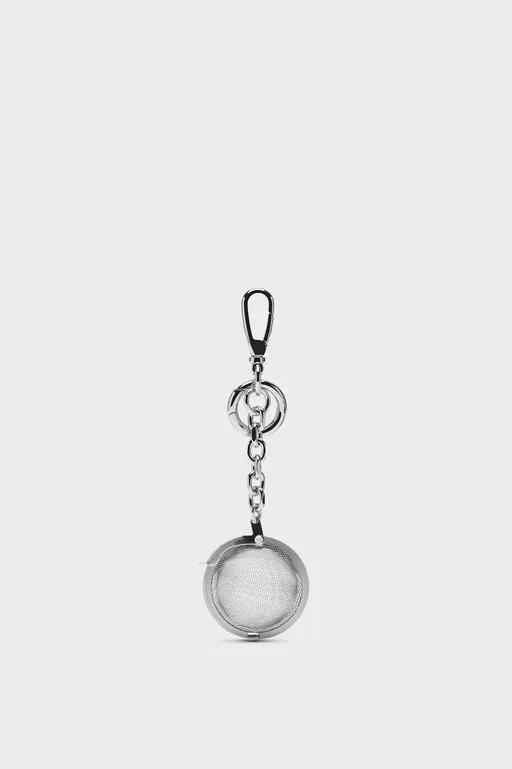 Metal Tea Infuser Charm - Key Rings