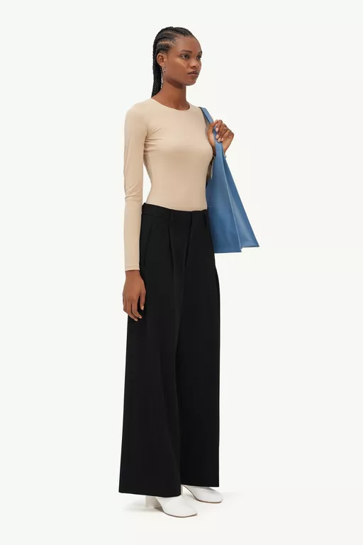 Wide-leg trousers - Pants