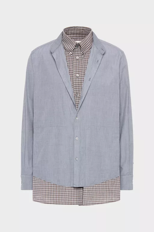 Double Layer Cotton Shirt - Shirts