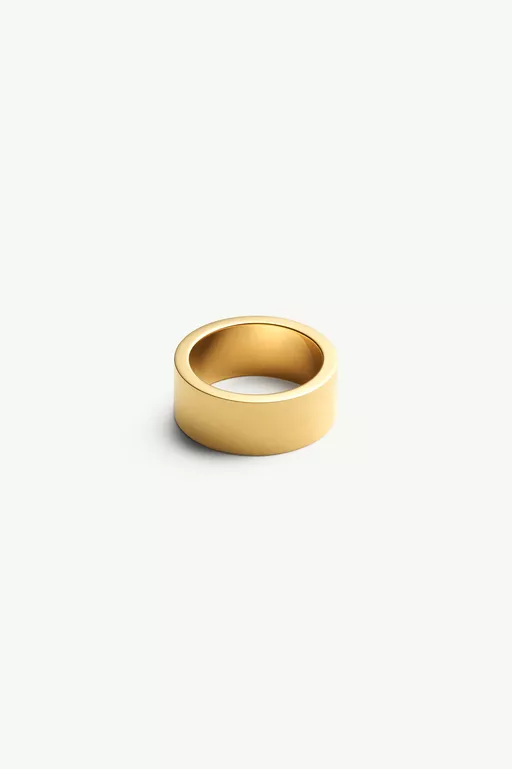 Gold numeric ring - Rings