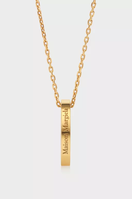 Collana con pendente ad anello e logo - Necklaces