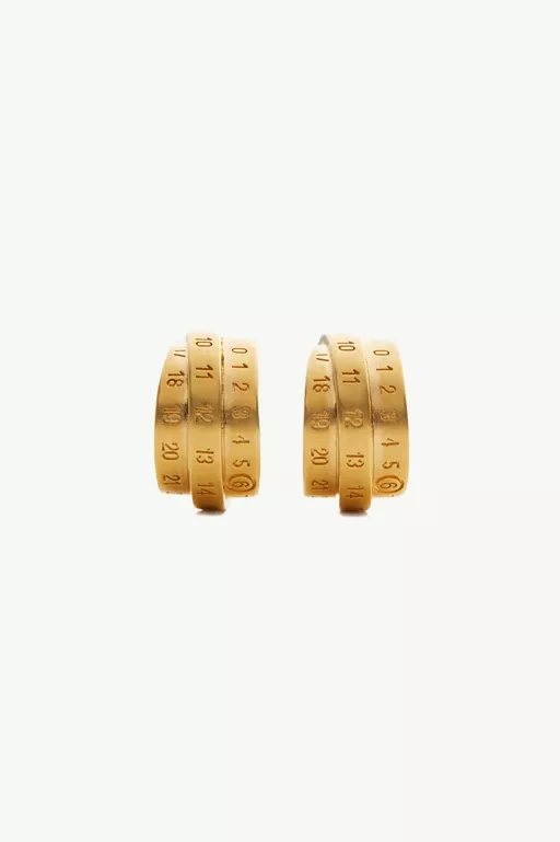 Numeric earrings