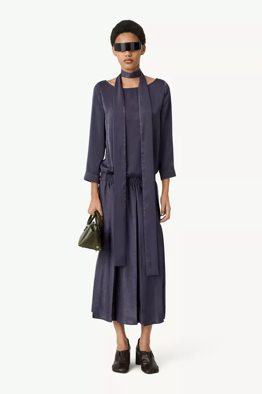 Lining-look dress - Maxi Dress