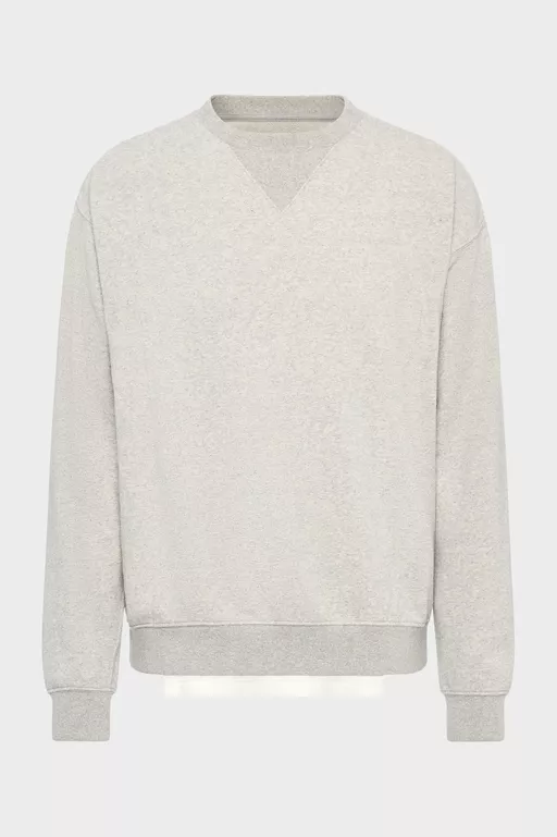 Double-Layer Cotton Sweatshirt - Sweatshirts
