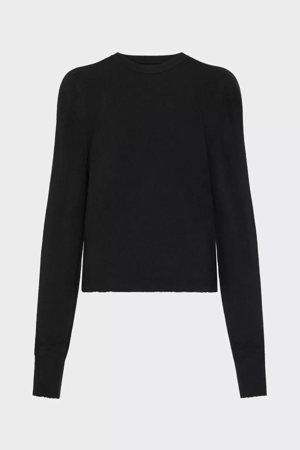 Black Wool knit top | Maison Margiela Official