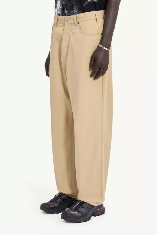 Hose aus Trenchcoat-Baumwolle - Jeans