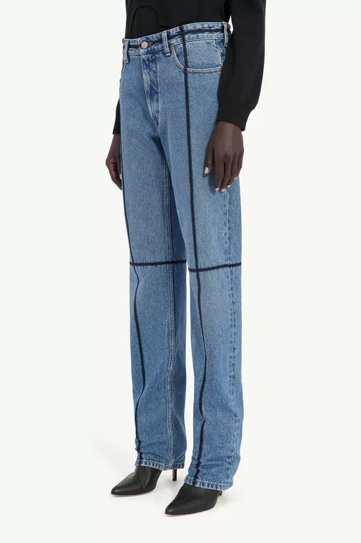 Straight-leg jeans - Denim