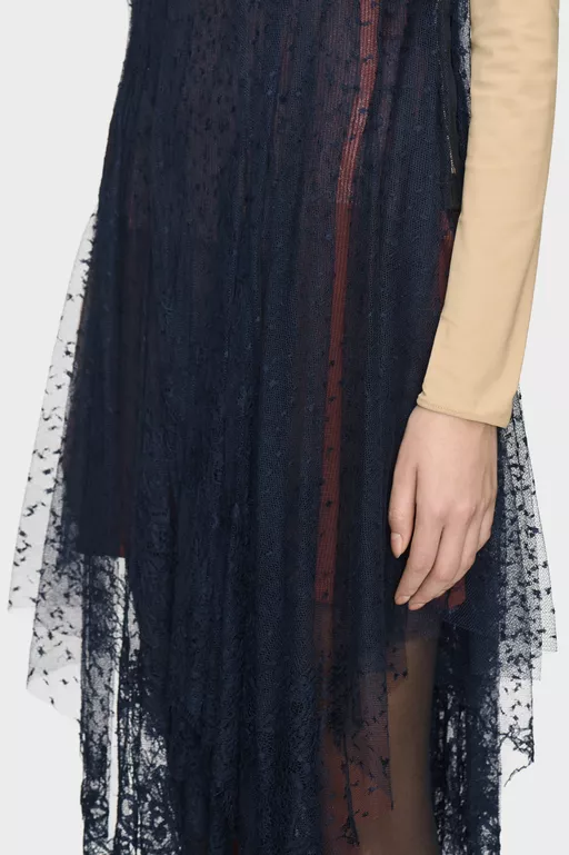 Lace Midi Dress - Midi Dress