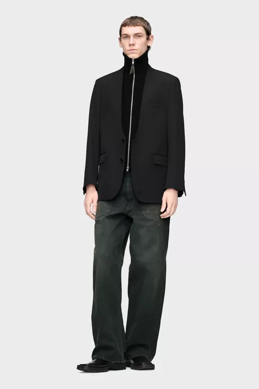 Zip Knit Gilet - Cardigan