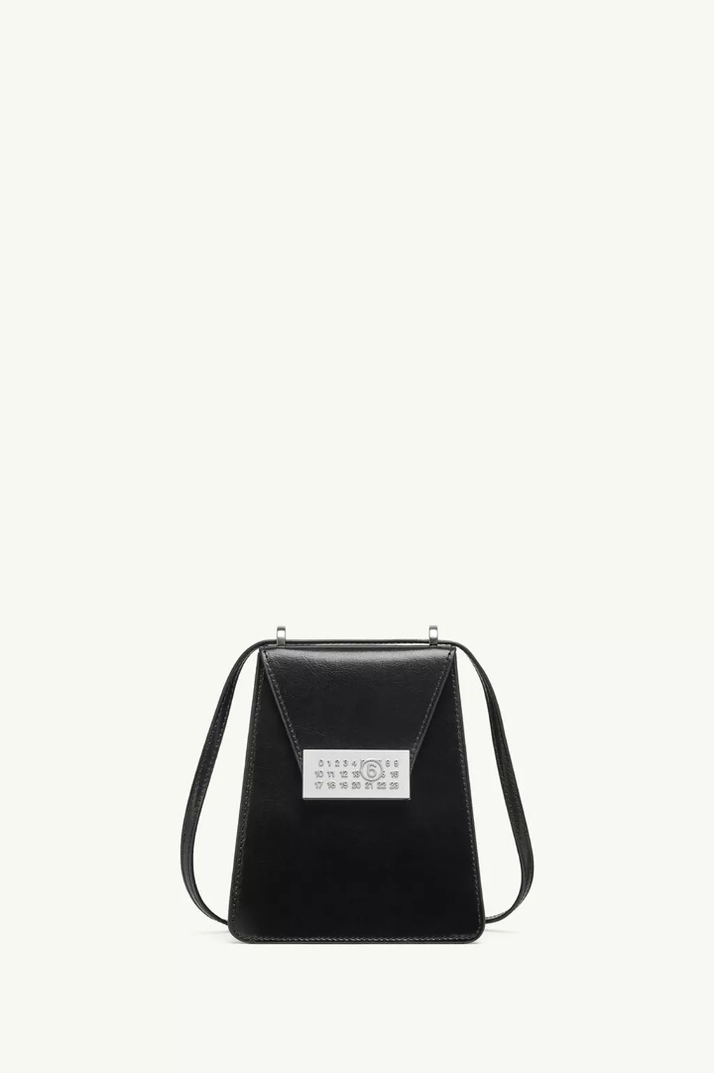 Black Numeric small crossbody bag | MM6 Official