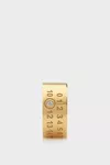 Gold - Numeric diamond ring