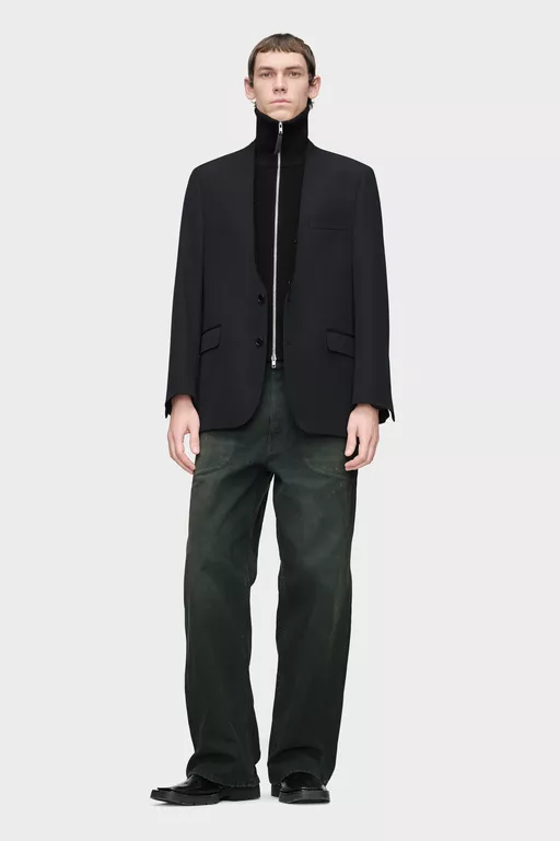Double-Dyed Workwear Trousers - Pants