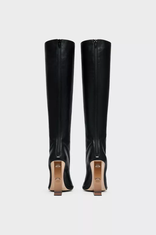 Tabi Claw Plexi Long Boots - Boots